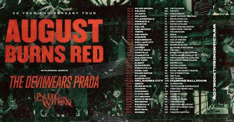 the devil wears prada 2019 setlist|the devil wears prada rym.